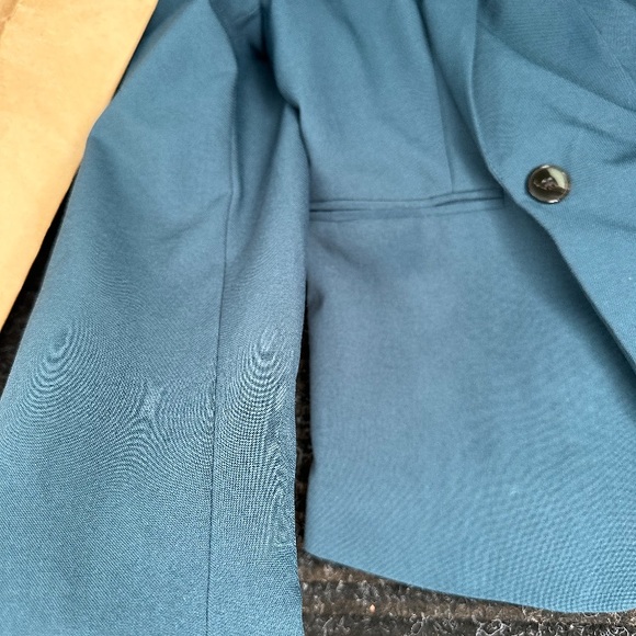Light teal blue blazer - Picture 5 of 9